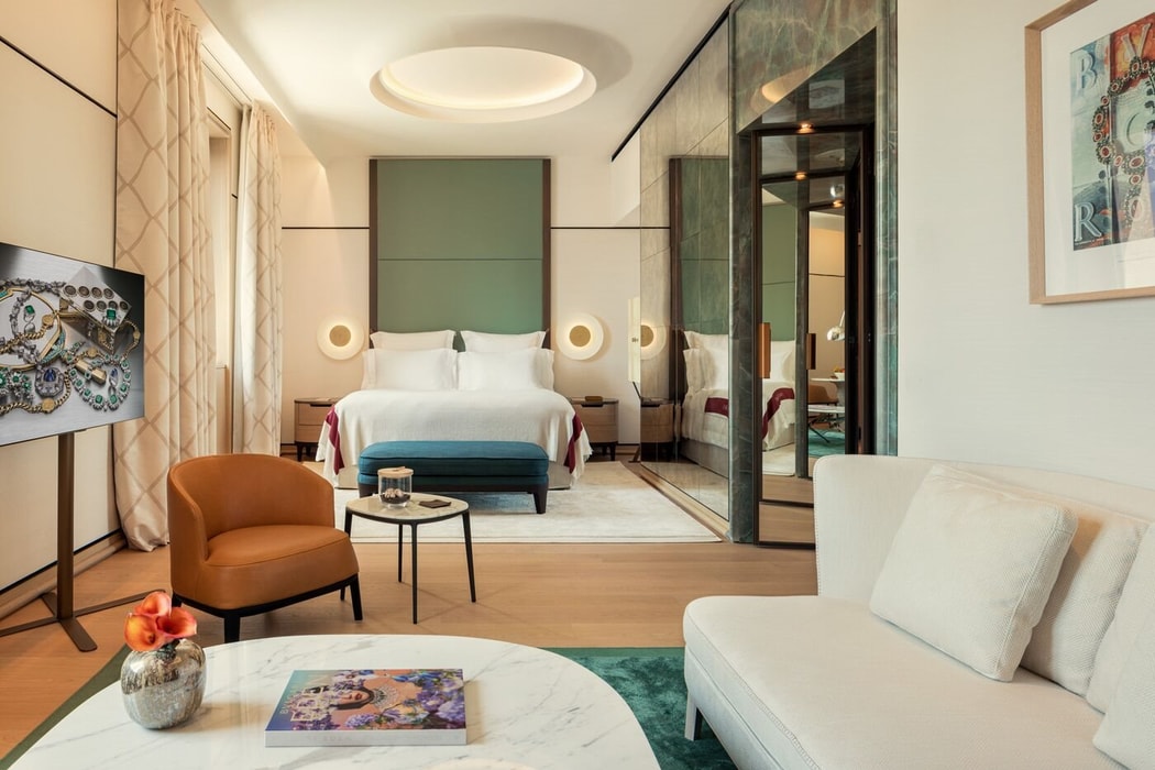 Phòng suite ở Bulgari Hotel Rome. Nguồn: Bulgari Hotel Roma