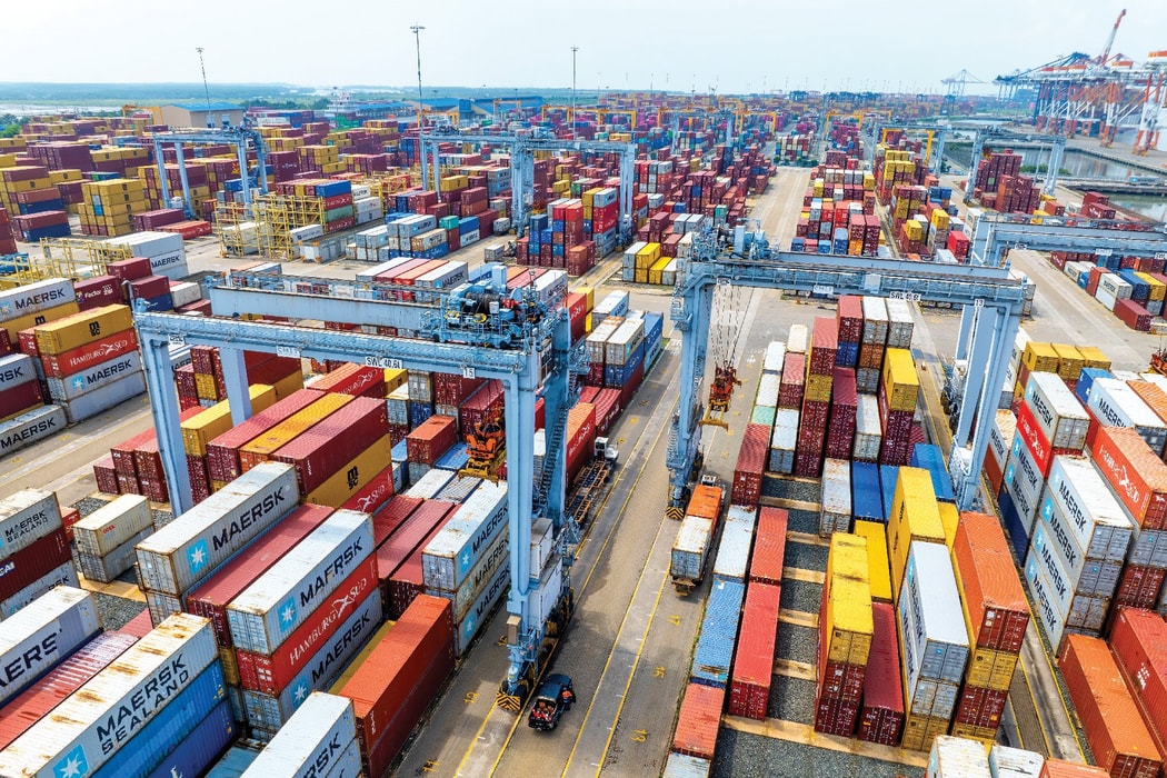 Cảng Quốc tế Tân Cảng - Cái Mép (TCIT). Nguồn: TCIT