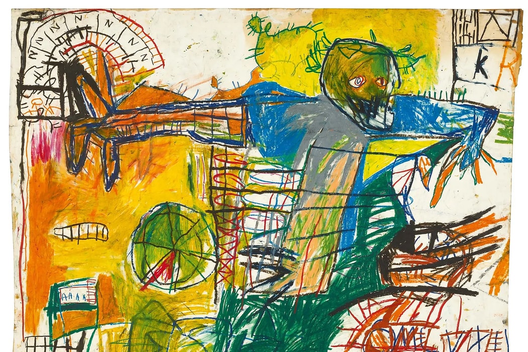 Tác phẩm Untitled năm 1981 của Jean-Michel Basquiat, được định giá từ 10 triệu đến 15 triệu USD. Nguồn: Sotheby's
