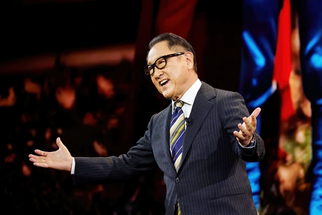 Chủ tịch Toyota Akio Toyoda. Hình ảnh: Bridget Bennett/Bloomberg
