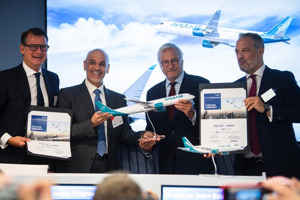 Airbus chốt đơn hàng 77 máy bay trị giá gần 8 tỉ đô từ AviLease