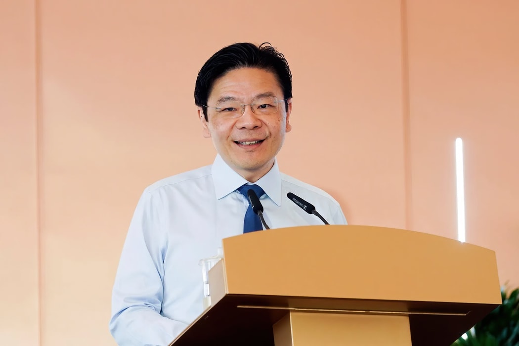 Thủ tướng Singapore Lawrence Wong. Hình ảnh: Ore Huiying/Bloomberg
