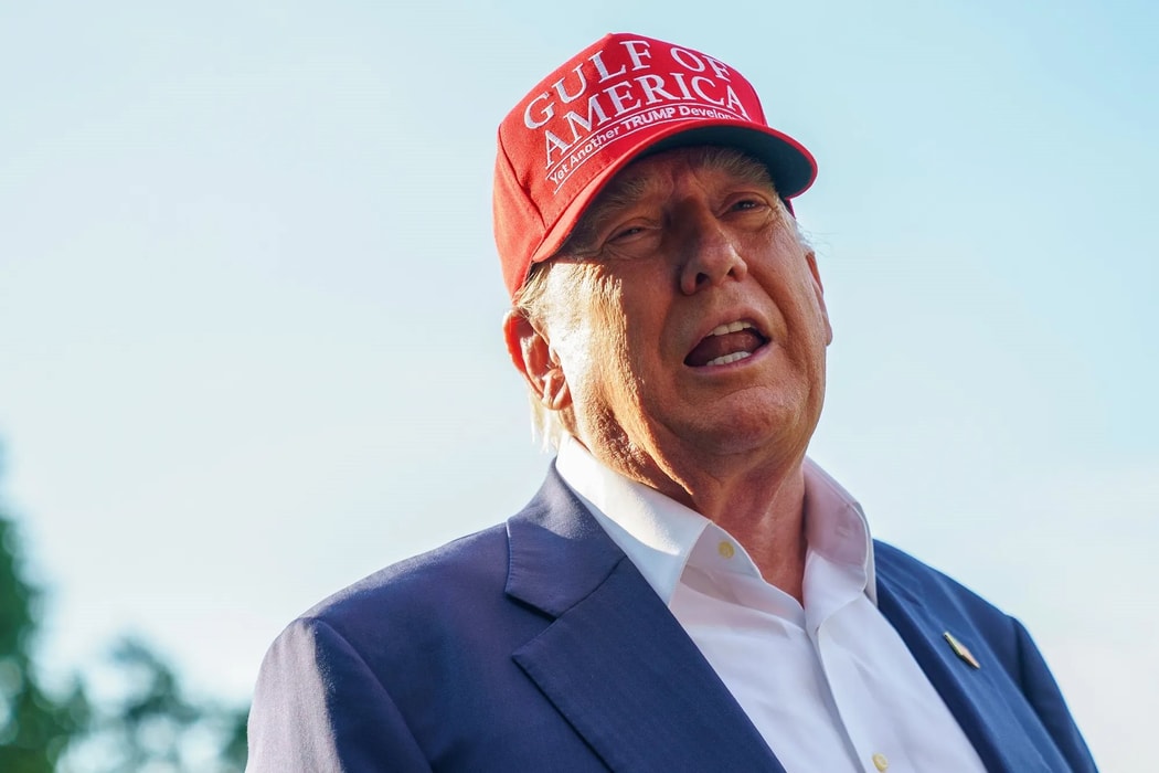 Donald Trump. Hình ảnh: Will Oliver/EPA/Bloomberg
