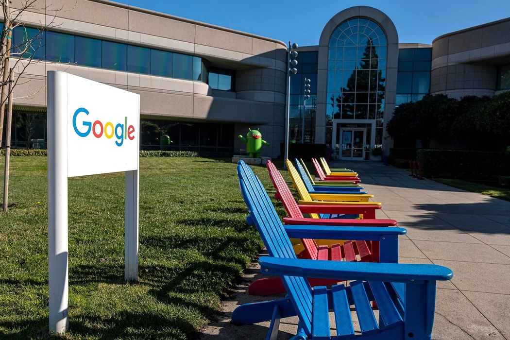 Trụ sở Google tại Mountain View, bang California. Hình ảnh: David Paul Morris/Bloomberg
