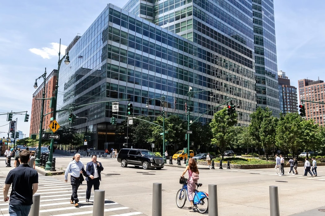 Trụ sở chính của Goldman Sachs tại New York. Hình ảnh: Jeenah Moon/Bloomberg