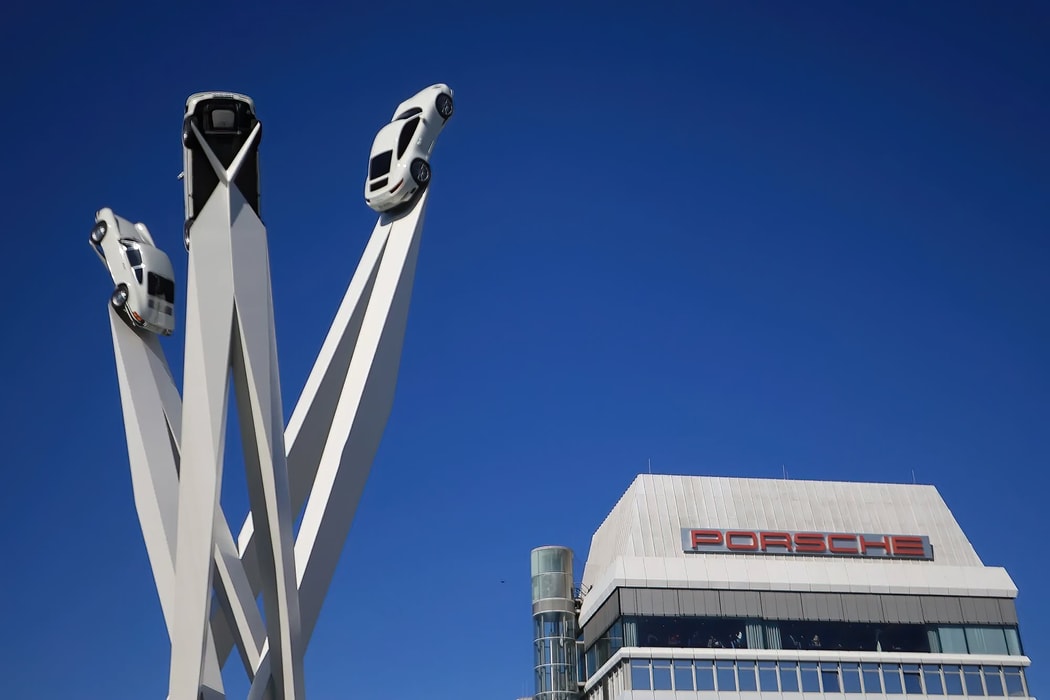 Nhà máy Porsche Zuffenhausen ở Stuttgart, Đức. Hình ảnh: Krisztian Bocsi/Bloomberg
