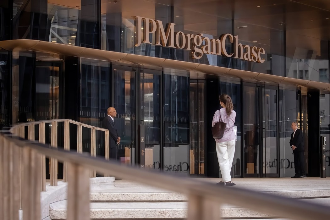 Trụ sở chính của JPMorgan Chase & Co. tại New York. Hình ảnh: Michael Nagle/Bloomberg